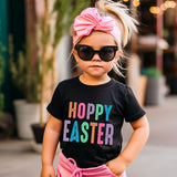 Hoppy Easter Colorful DTF Print