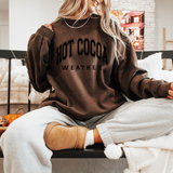 Hot Cocoa Weather PUFF Screen Print