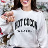 Hot Cocoa Weather PUFF Screen Print