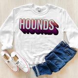 Hounds Layered Stack DTF Print