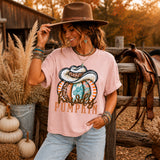 Howdy Pumpkin Western Fall DTF Print