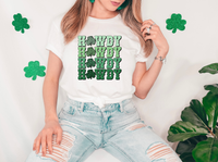 Howdy Repeat St. Patrick DTF Print