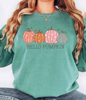 Hello Pumpkin DTF Print