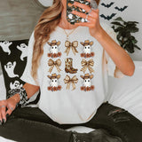 Western Cowboy Coquetee Halloween Collage DTF Print