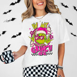 In My Grinch Era Pink Green DTF Print