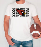 Deer Creek Cardinals Repeat DTF Print