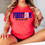 Firestorm Sports Grunge DTF Print
