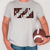 Pikeville Panthers Varsity Cross Color DTF Print