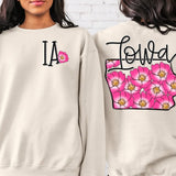 Iowa Whimsy State Flower DTF