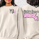 Massachusetts Whimsy State Flower DTF