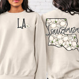 Louisiana Whimsy State Flower DTF