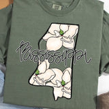 Mississippi Whimsy State Flower DTF