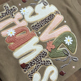 Give Thanks Faux Yarn DTF Print