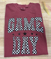 Checker Game Day DTF Print