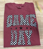 Checker Game Day DTF Print