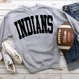 Indians Solid Arch DTF Print