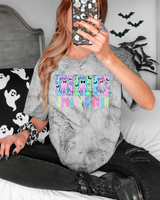 IRIDESCENT SPOOKY DTF Print Design