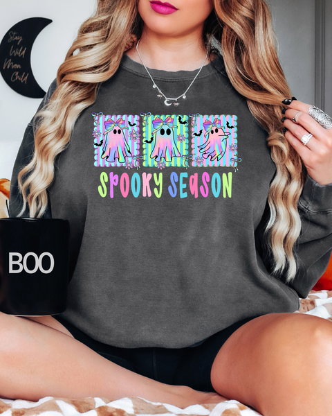 IRIDESCENT SPOOKY DTF Print Design