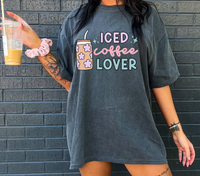 Iced Coffee Lover DTF Print