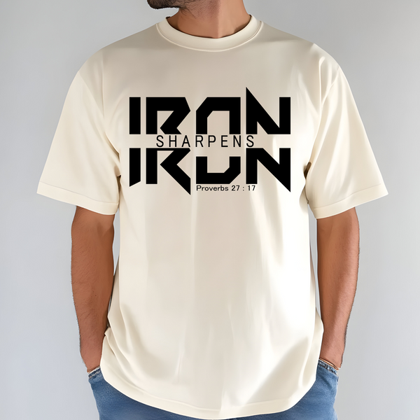 Iron Sharpens Iron DTF Print