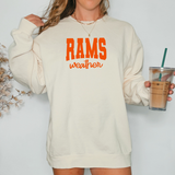 Rams Team Weather DTF Print