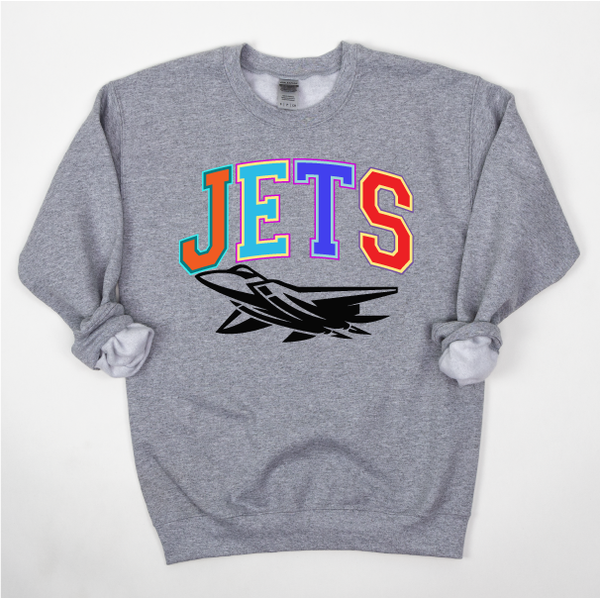 Rainbow Jets DTF Print