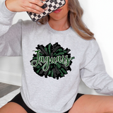 Jaguars Glitter pom pom Leopard DTF Print