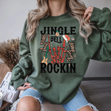 Jingle Bells Rockin Skeleton DTF Print