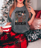 Jingle Bells Rockin Skeleton DTF Print