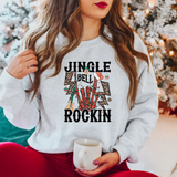 Jingle Bells Rockin Skeleton DTF Print