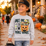 Just One More House Kids Halloween DTF Print