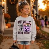 Just One More House Kids Halloween DTF Print