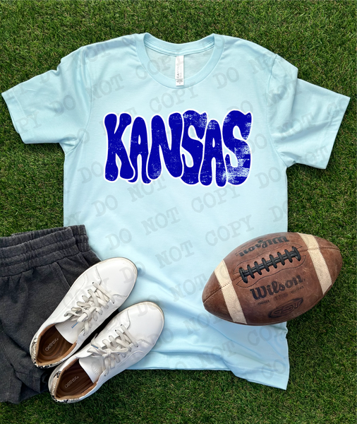 Wonky Kansas DTF Print