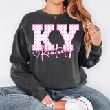 Faux Glitter Kentucky Doodle DTF Print