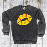 Kiss Softball DTF Print