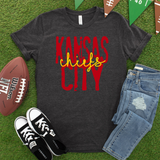 Kansas City Distressed Block DTF Print