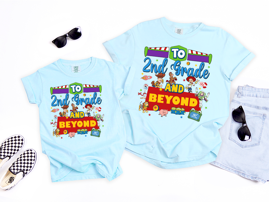 Back to School Kids Movie DTF Print