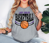 Lady Eagles Basketball DTF Print