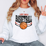 Lady Owls Basketball DTF Print