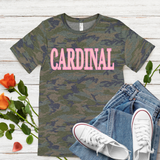 Cardinals Duotone Pink DTF Print