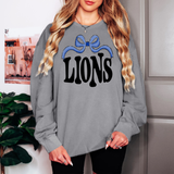 Lions Wide Ribbon DTF Print