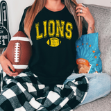 Lions Football Arch DTF Print