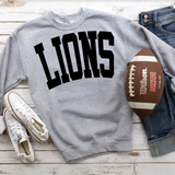 Lions Solid Arch DTF Print