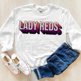 Lady Reds Layered Stack DTF Print