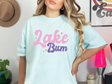 Lake Bum Retro DTF Print