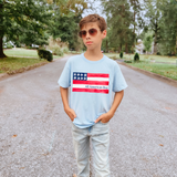 All American Boy/Girl Flag DTF Print