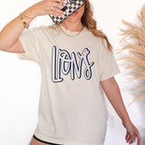 Lions Whisper DTF Print