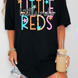 Little Reds Star Doodle Mix DTF Print
