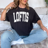 Loftis Varsity Distressed Teams DTF Print