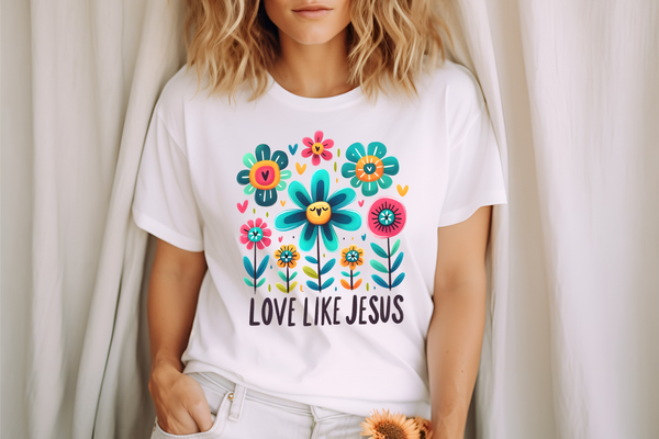 Love Like Jesus DTF Print